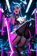 Waifu Board Cyber Dragon Cyber Jinx