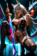 Waifu Board Cyber Dragon Ghislaine