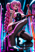 Waifu Board Cyber Dragon Perona