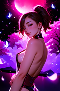 A6 Waifu Board Pink Moon Momo