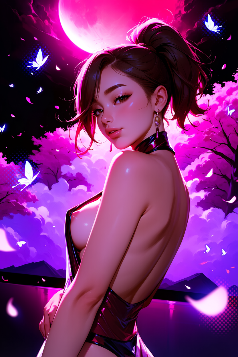 A6 Waifu Board Pink Moon Momo