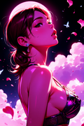 A6 Waifu Board Pink Moon Momo