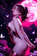 A6 Waifu Board Pink Moon Momo