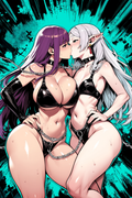 A6 Waifu Board Manga Cover Frieren and Fern