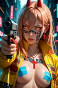 Waifu Board Cyber Gangsta Power