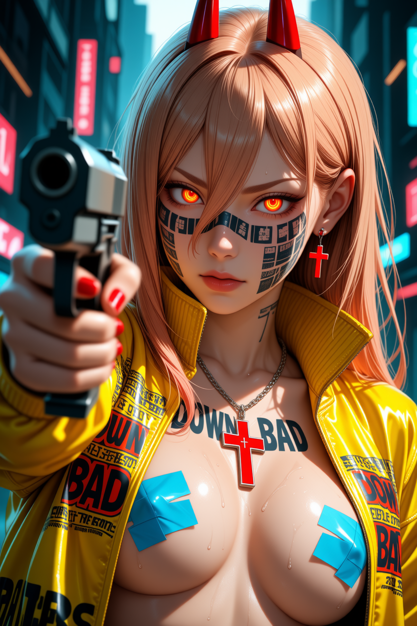 Waifu Board Cyber Gangsta Power