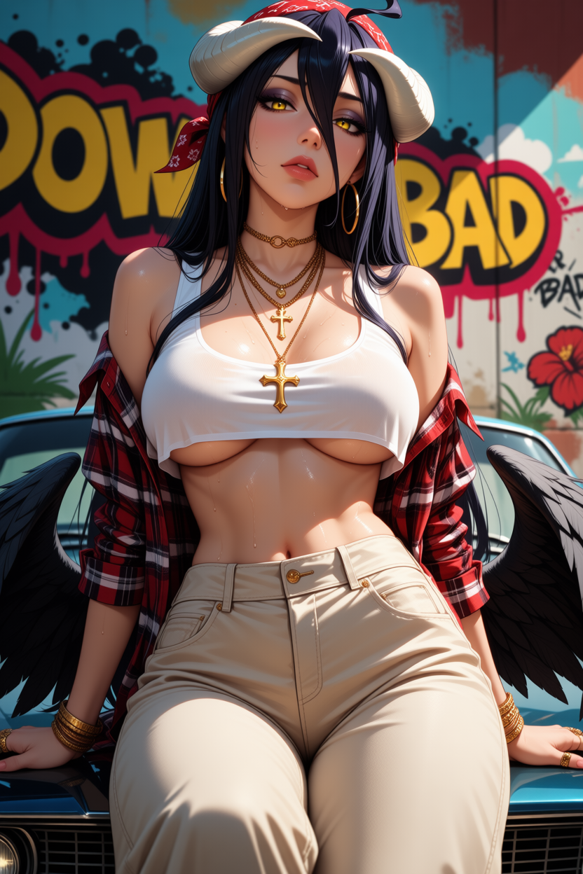 Waifu Board Bloods Albedo