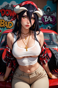 Waifu Board Bloods Albedo