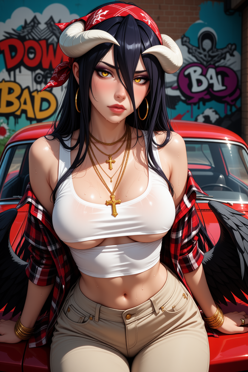 Waifu Board Bloods Albedo