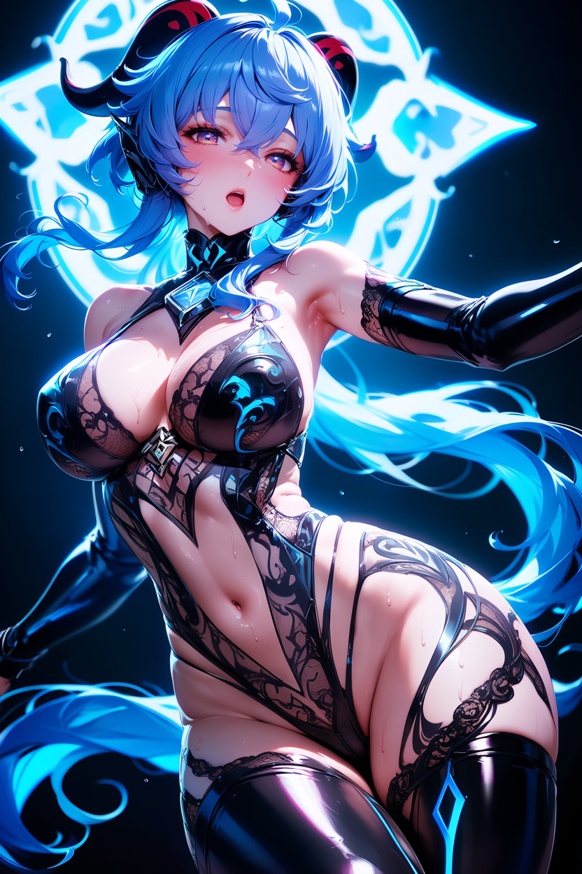 A6 Waifu Board Goddess Ganyu