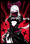 A6 Waifu Board Manga Cover Shalltear Bloodfallen
