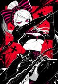 A6 Waifu Board Manga Cover Shalltear Bloodfallen