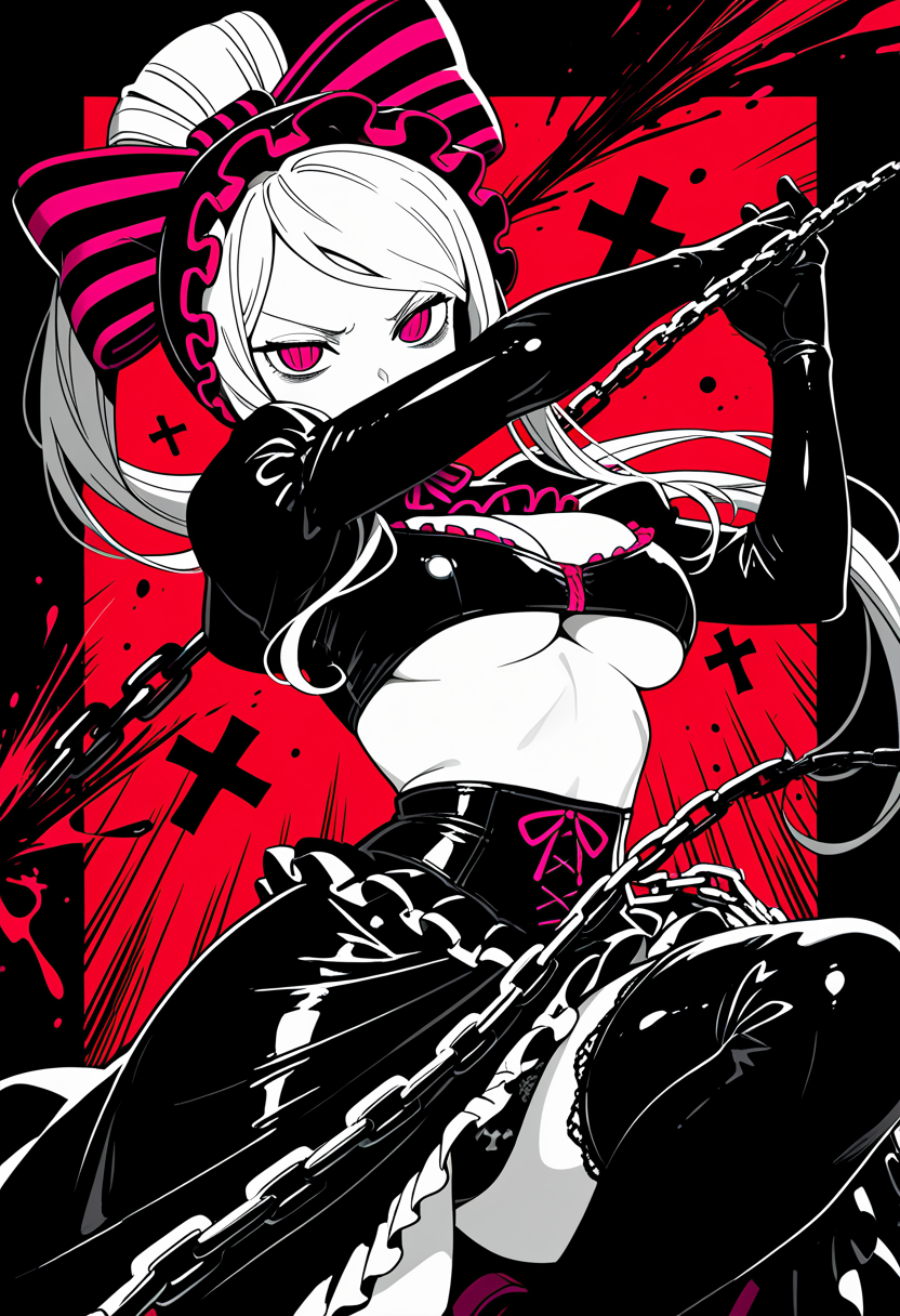 A6 Waifu Board Manga Cover Shalltear Bloodfallen