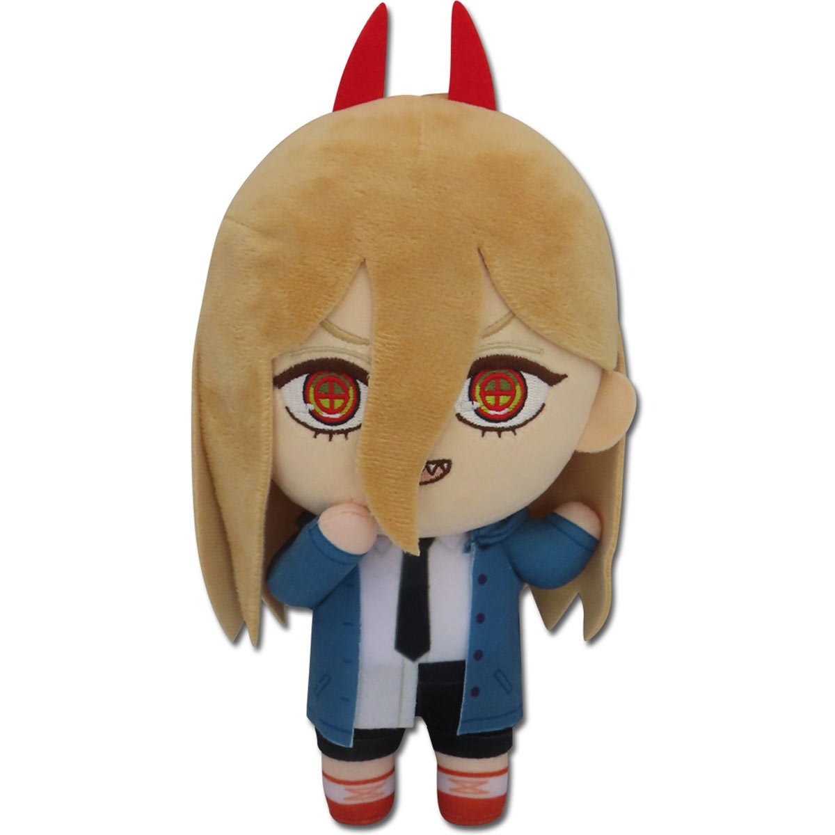 Chainsaw Man Power Public Safety Devil Hunters Uniform #2 8-Inch Plush