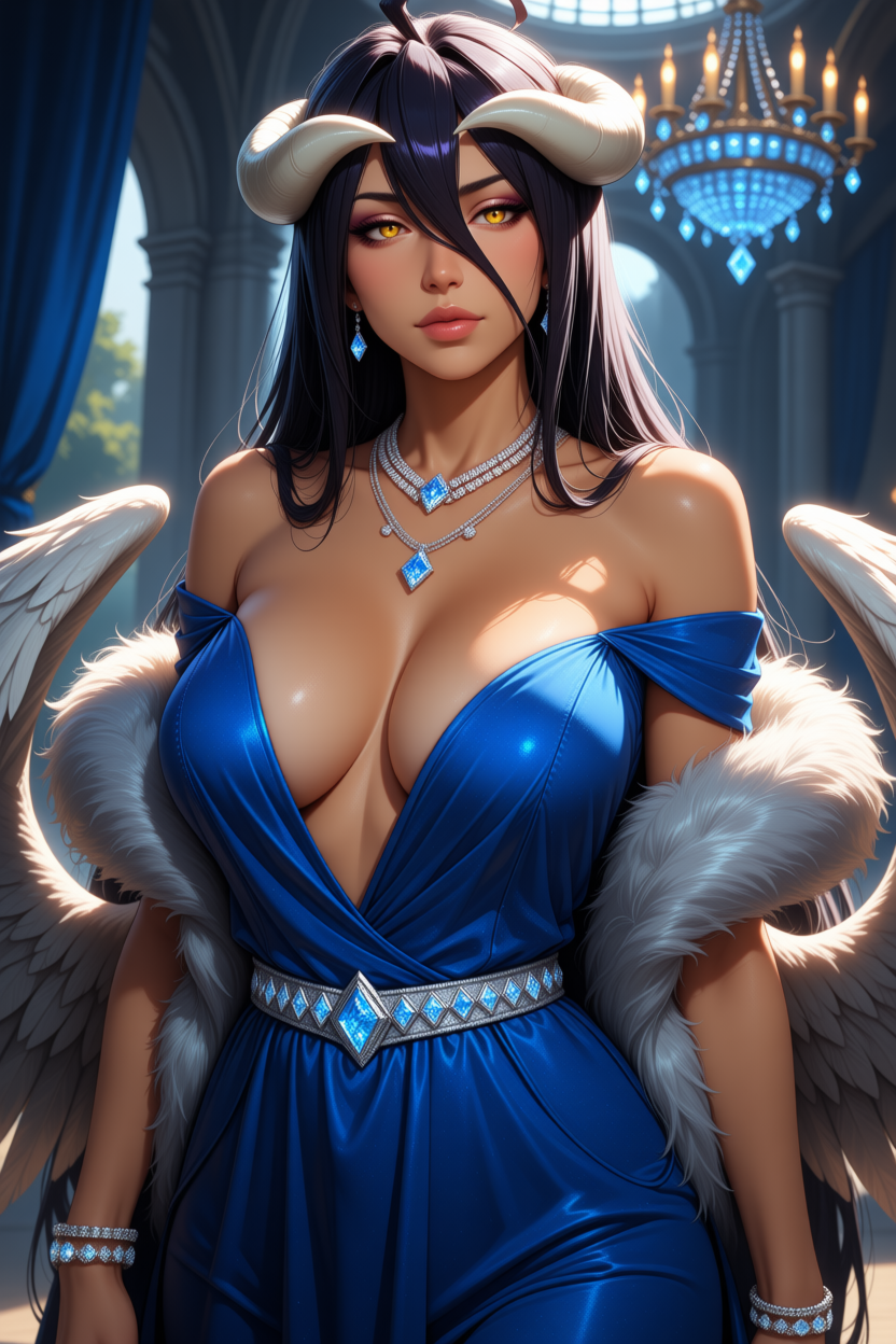 A6 Waifu Board Albedo