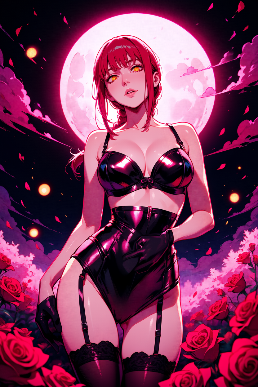 Waifu Board Pink Moon Makima