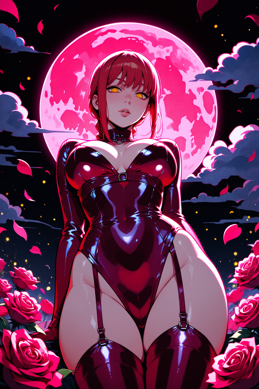 Waifu Board Pink Moon Makima
