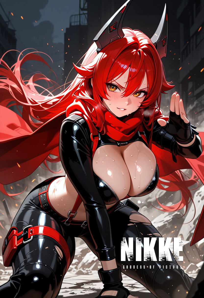 A6 Waifu Board Nikke Red Hood