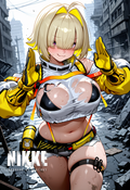 A6 Waifu Board Nikke Elegg