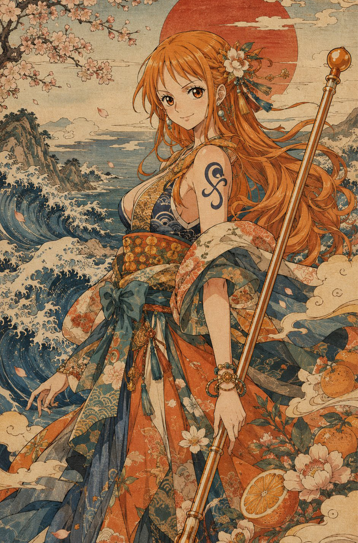 A6 Waifu Board Nami