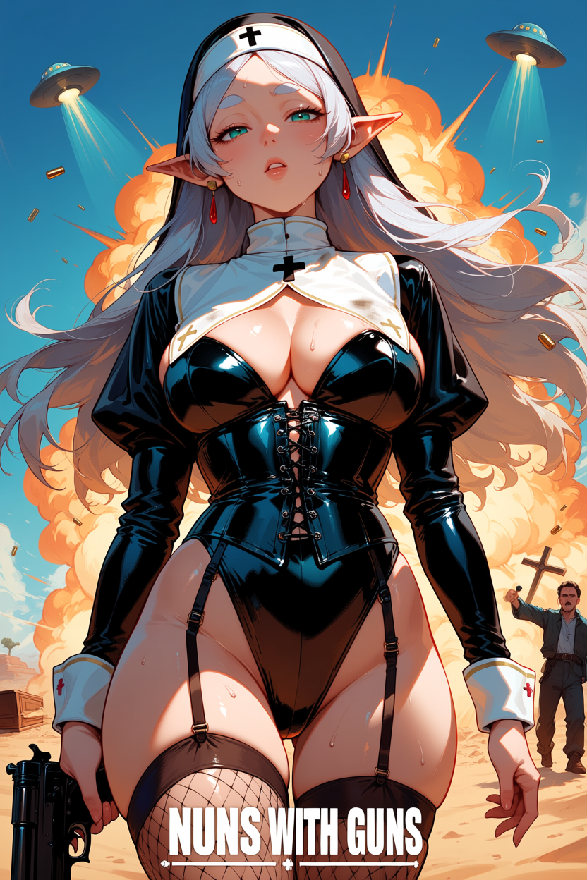Waifu Board Nuns with Guns Frieren