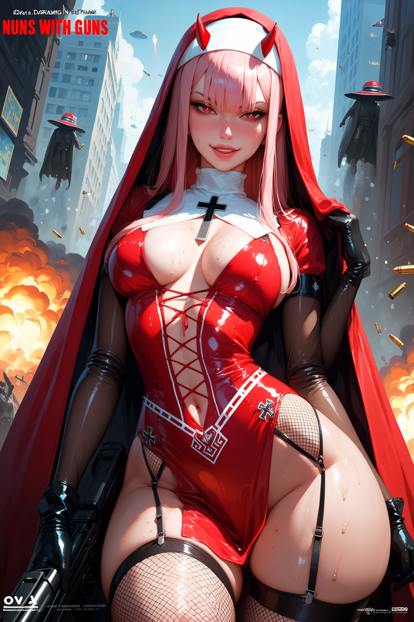 Waifu Board Nuns with Guns Zero Two