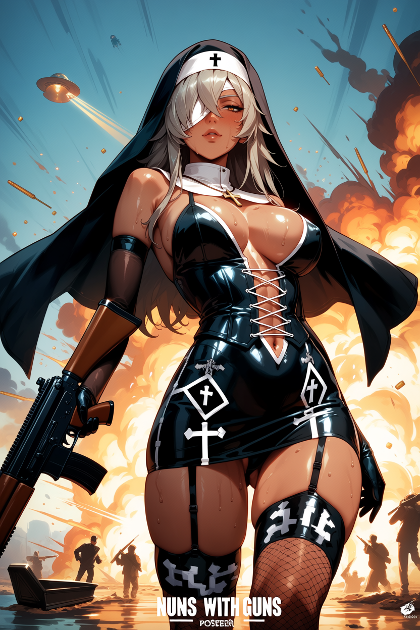 Waifu Board Nuns with Guns Ghislaine