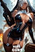 Waifu Board Nuns with Guns Ghislaine