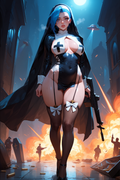 Waifu Board Nuns with Guns Jinx