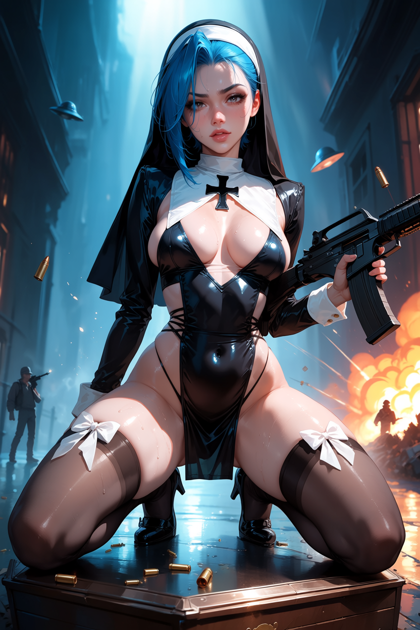 Waifu Board Nuns with Guns Jinx