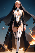Waifu Board Nuns with Guns Marin