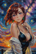 Painting 9x12 Momo made by Mr. Phong the god