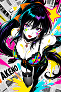 Waifu Board Hot Paper Akeno