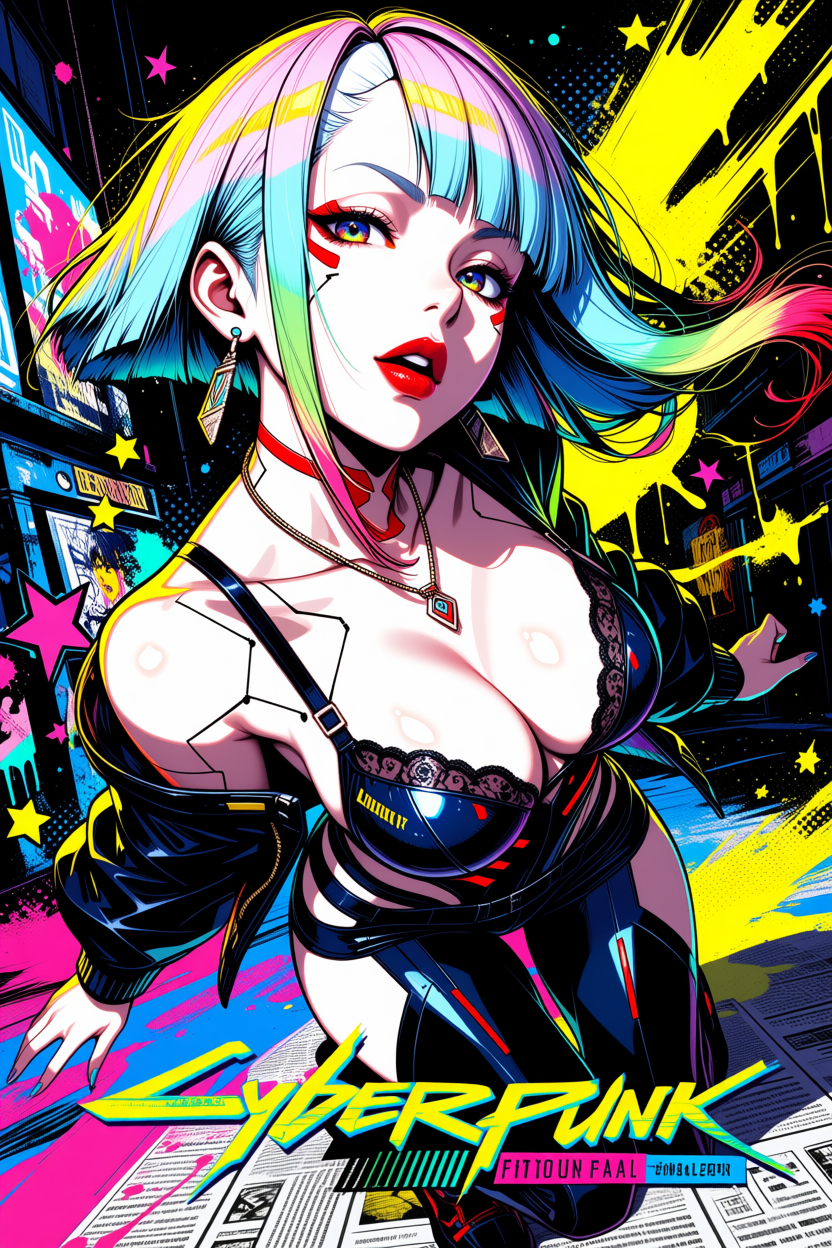 Waifu Board Hot Paper Cyber Lucy
