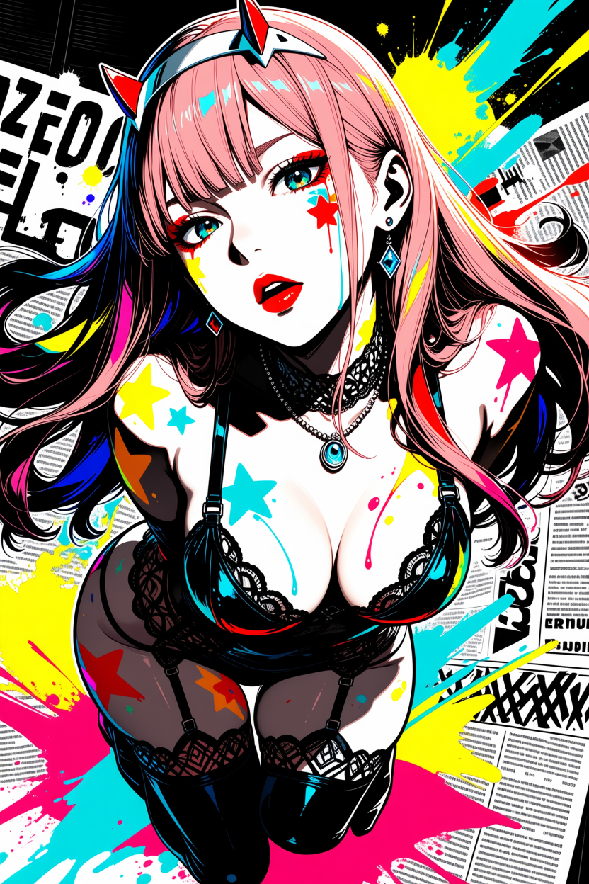 Waifu Board Hot Paper Zero Two