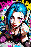 Waifu Board Hot Paper Jinx