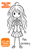 A6 Waifu Board TEMU WAIFU Rias