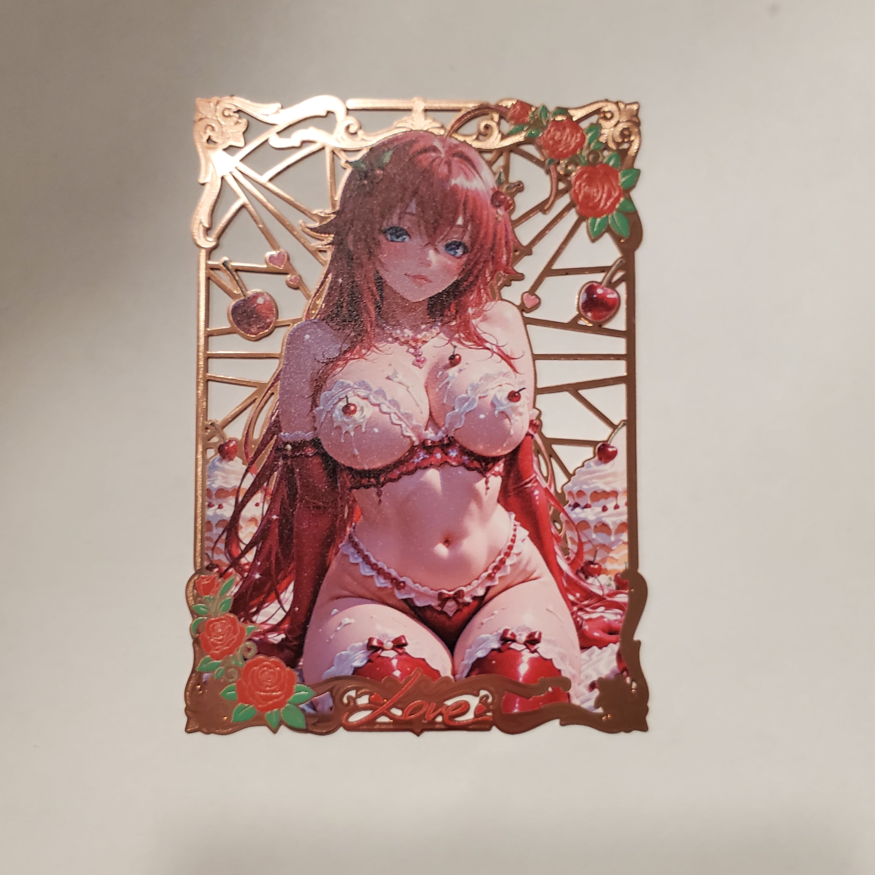 Rayes Cherry - Metal Card