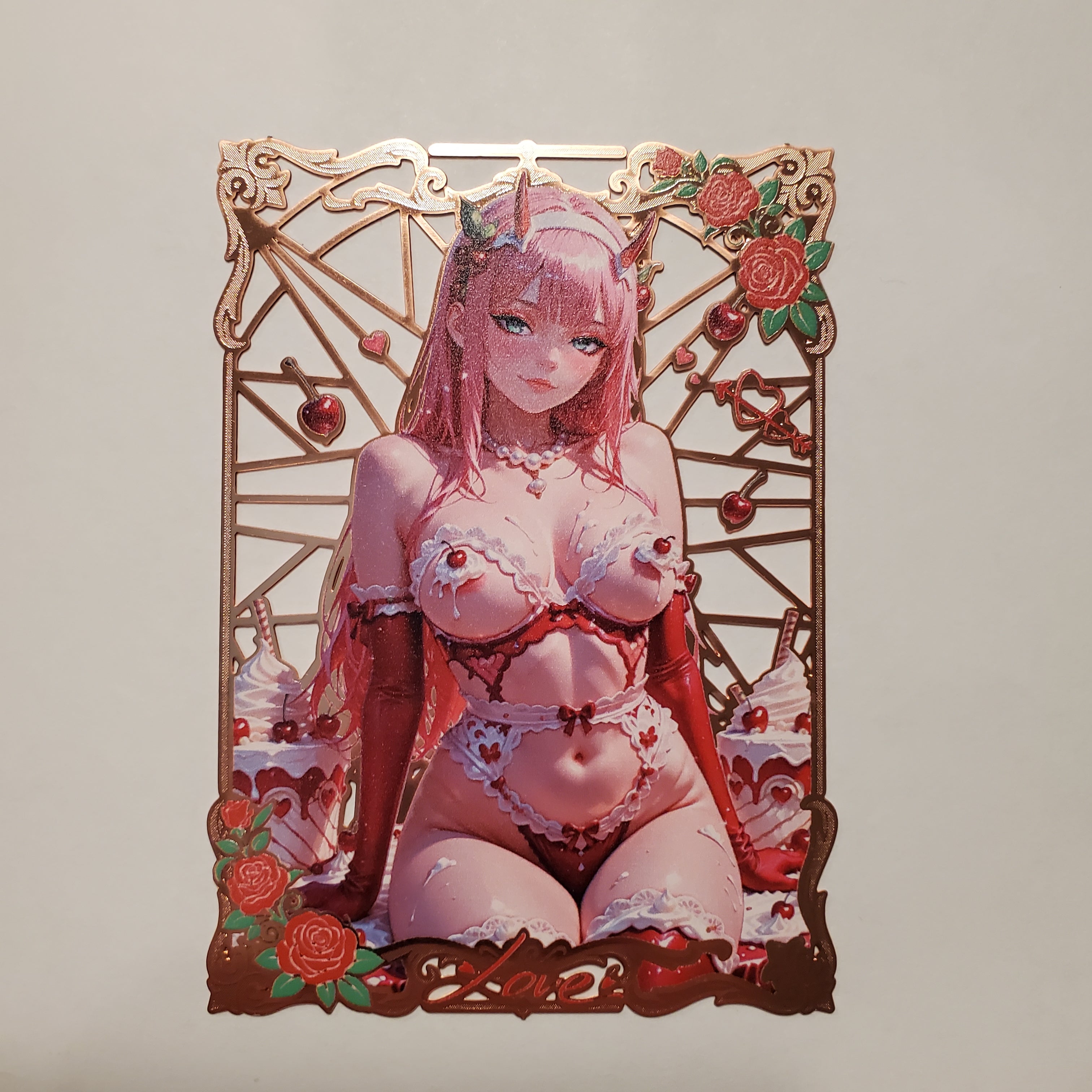 Zero Two - Metal Card