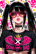 Waifu Board Scribble Kurumi