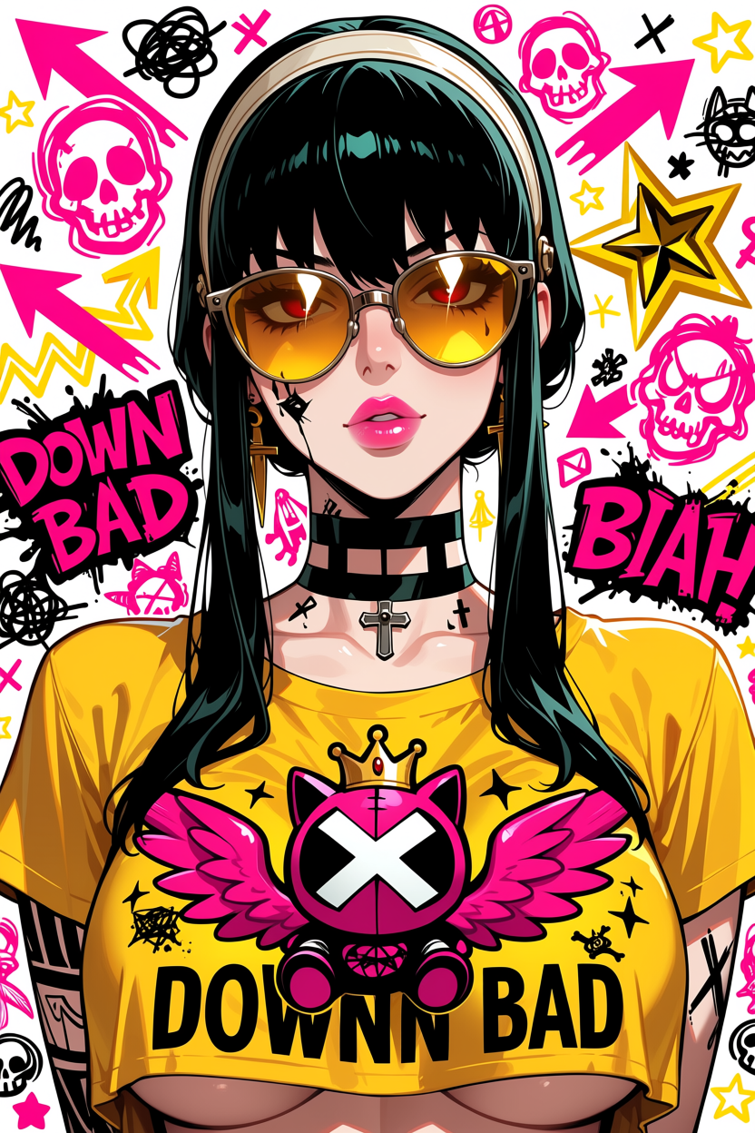 Waifu Board Scribble Yor
