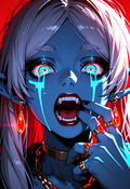 A6 Waifu Board HELLoween Frieren