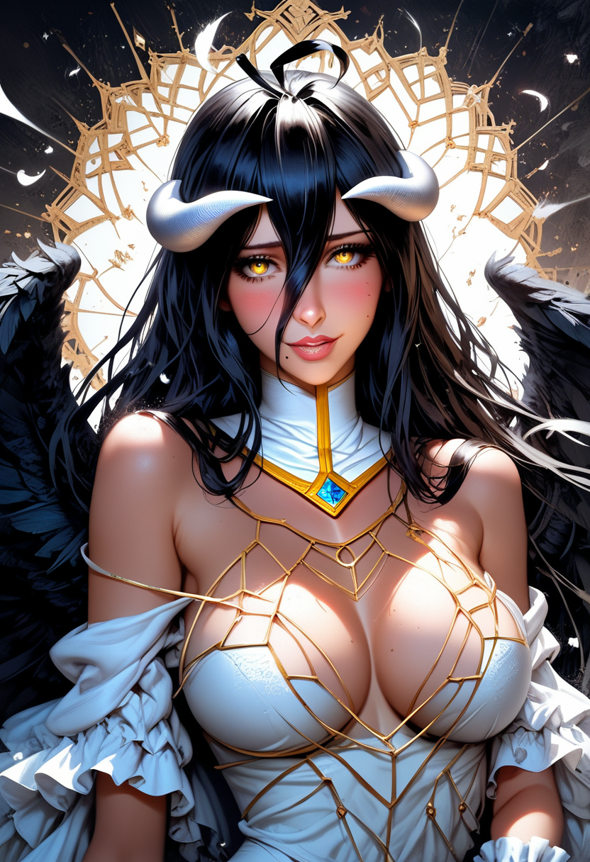 A6 Waifu Board Waifu Stunner Albedo