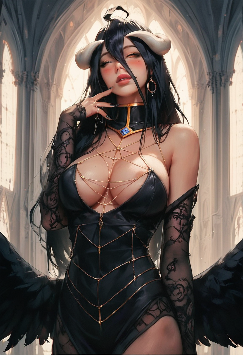 A6 Waifu Board Waifu Stunner Albedo