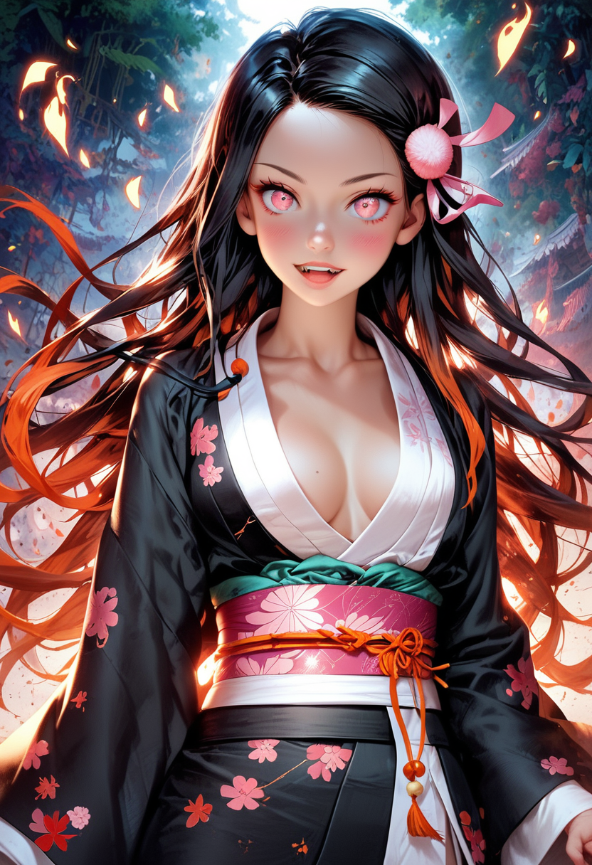 A6 Waifu Board Waifu Stunner Nezuko