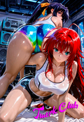 A6 Waifu Board Twerk Club Akeno n Rias
