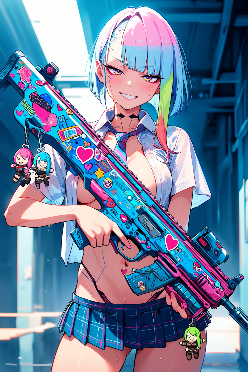 A6 Waifu Board Waifu Warrior Cyber Lucy