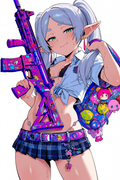 A6 Waifu Board Waifu Warrior Frieren