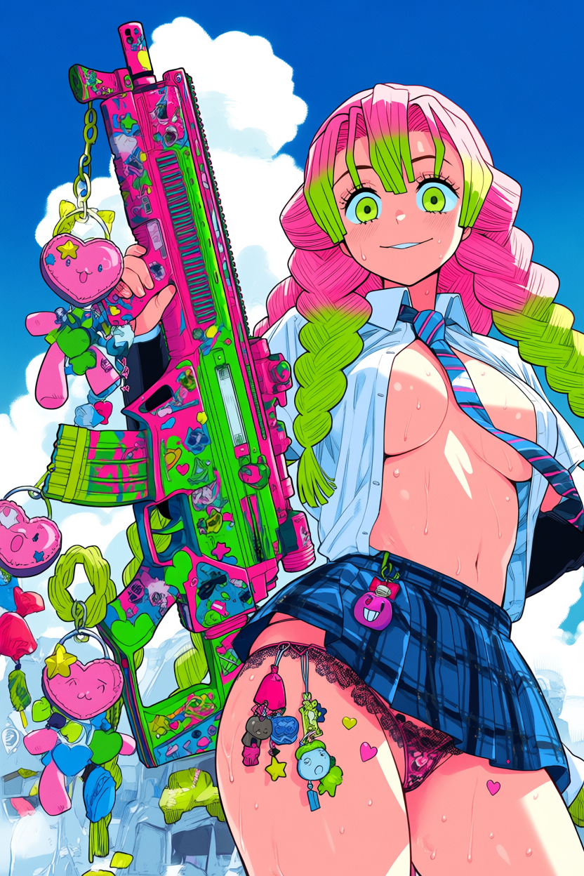A6 Waifu Board Waifu Warrior Mitsuri