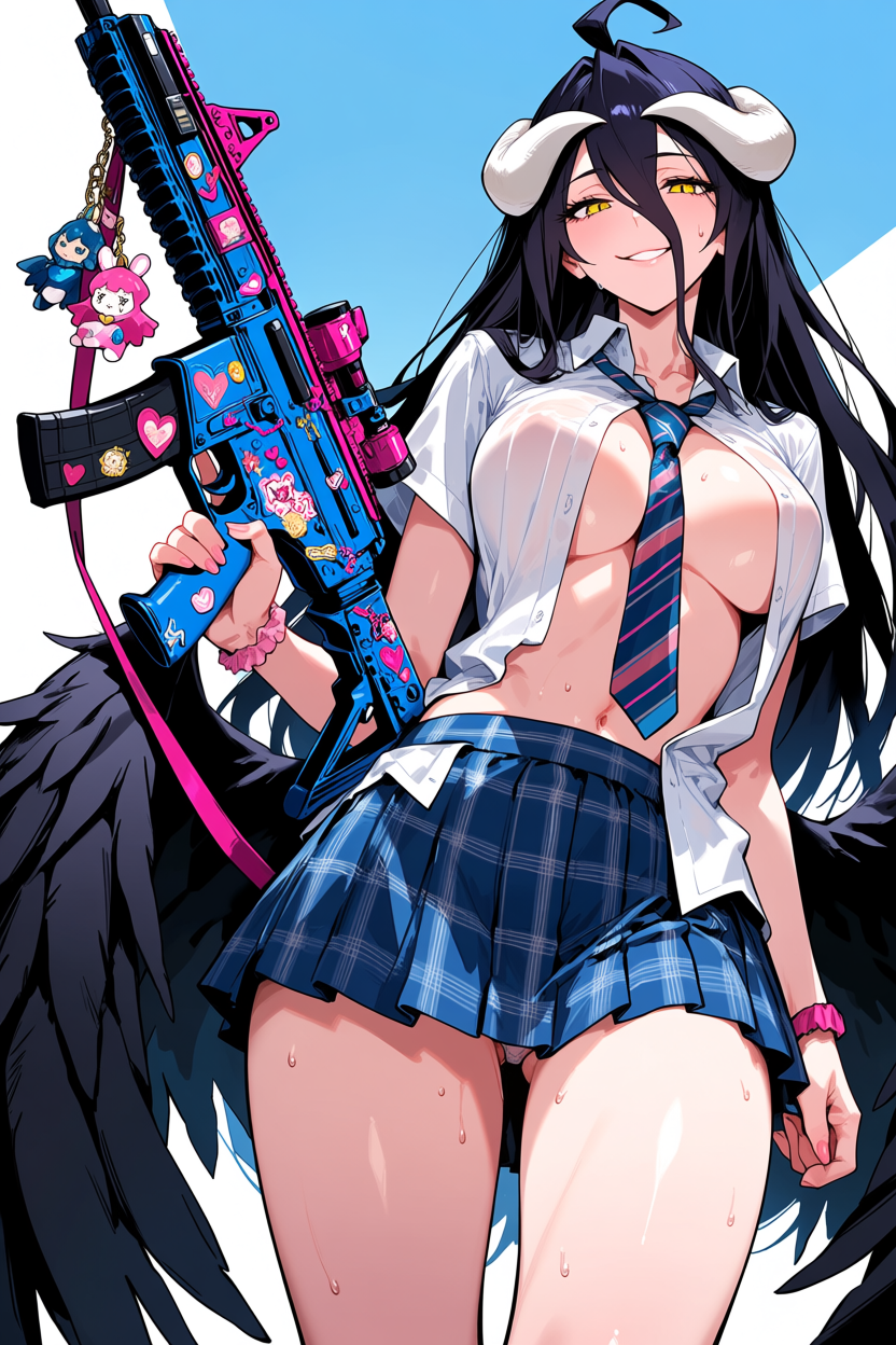 A6 Waifu Board Waifu Warrior Albedo